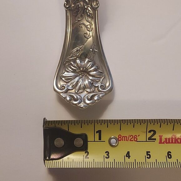 Wm. A Roger's Antique Soup Punch Silverplate Ladle Grenoble Pattern 10 inches - Picture 11 of 11